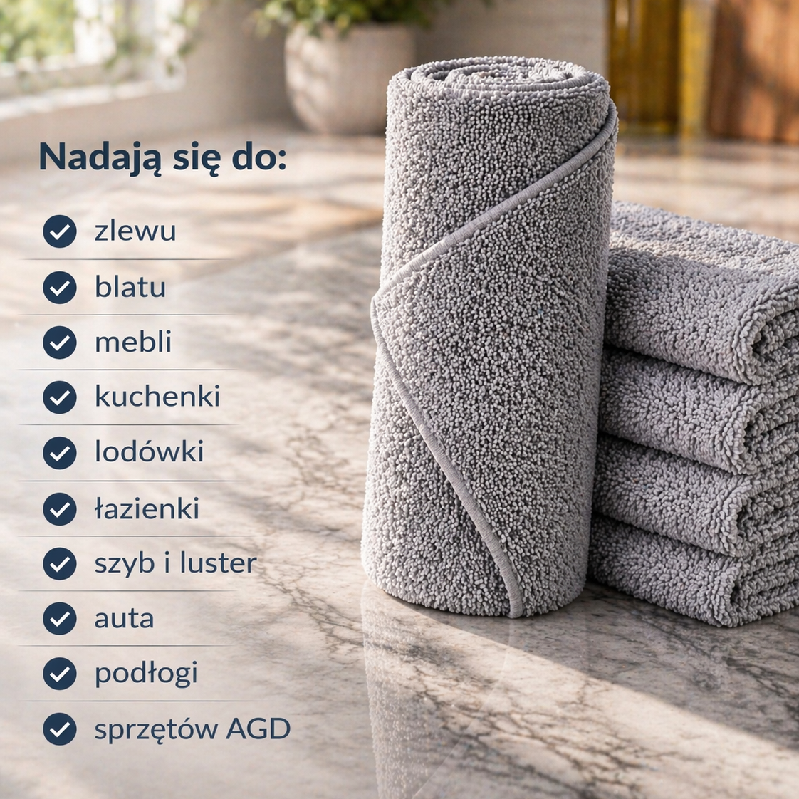 20x ściereczek w rolcę